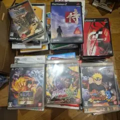 ps3 ps2 psp wii ソフトまとめ売り　50枚以上