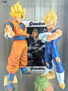 【おまけつき】ドラゴンボール Grandista　孫悟空　ベジータ（箱有り）のサムネイル