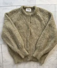 アダムエロペ　シャギーニットカーディガン