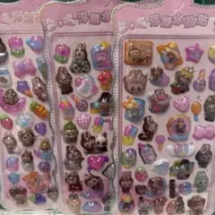 ラブブボンボンシール3枚まとめ売り