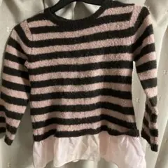 a.v.v 120サイズ ストライプ セーター