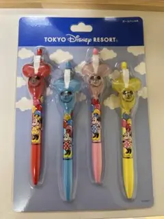 東京ディズニーリゾート　ボールペン４本セット