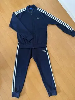 adidas ネイビーセットアップ