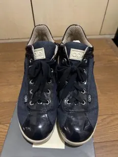 agile ネイビー ハイカットスニーカー　お値下げのサムネイル