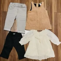 ZARA H&M モナリザ　ワンピース、ボトムス4点セット