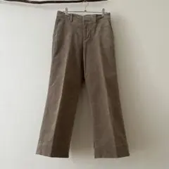 コーデュロイパンツ ワイドパンツ