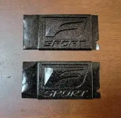 レクサス　Fスポーツ　エンブレム　キャンディーブラック　ラメ塗装 レクサス Fスポーツ エンブレム キャンディーブラック ラメ塗装 - メルカリ