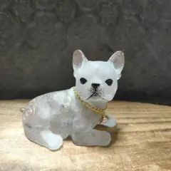 フレンチブルドッグのオルゴナイト☆現品です♪♪☆