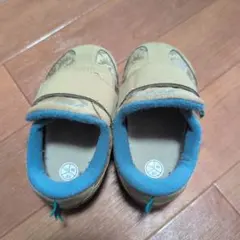 Asics SUK2 スクスク 14.0cm ベージュ 恐竜柄