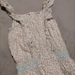 flower 小花柄 オールインワン サロペット