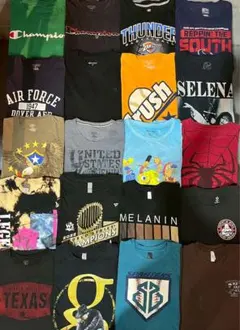 アメリカ古着 半袖Tシャツ21点セット Mサイズ まとめ売り USA古着