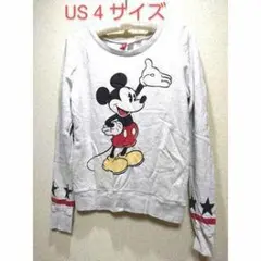 1819x【春秋に最適】Disney ディズニー 古着 トレーナー スウェット