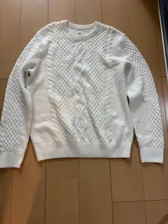 K*E様 GAP/ギャップ 白無地ニット オーバーサイズ