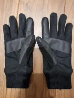 UNIQLO ヒートテックライニンググローブスウェードタッチ ブラック Lサイズ