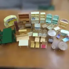 실바니안 패밀리 ミニチュア家具 小物 大量セット 묶음 판매 고장·부품용 품목
