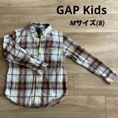 GAP KIDS チェック柄長袖シャツ Mサイズ 8歳