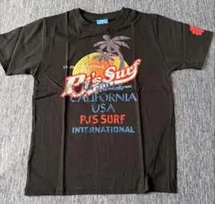 ② ー１PJ’S SURF pjs ピージェーズサーフ　メンズ　Tシャツ　黒Mのサムネイル