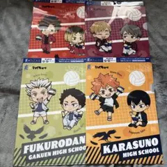 ハイキュー!! クリアファイル 4枚セット ロッテ爽