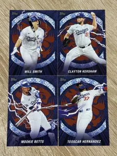 【4枚セット】topps tokyo series 2025 ドジャース主力選手