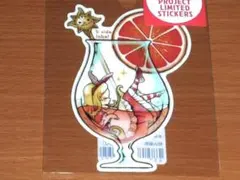 限定 瓶詰め アリス オレンジジュース ステッカー B-SIDE LABEL