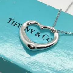 Tiffany　ネックレス　オープンハート　シルバー　925　ティファニー