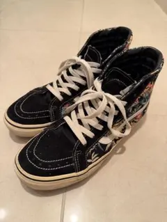 VANS SK8-HI ハイカットスニーカー 花柄