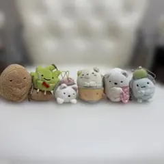 すみっこぐらし6点セット キーホルダー付き