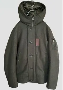 EDIFICE N2B メランジウール カーキ ミリタリー ジャケット ブルゾン