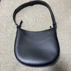 UNIQLO ユニクロ　レザータッチ ワンハンドルバッグ ブラック