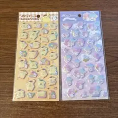 サンリオ ぷくっとシール キキララ ポムポムプリン