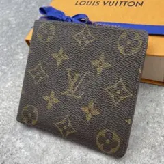 LOUIS VUITTON ルイヴィトン　折り財布　モノグラム　レザー　ブラウンのサムネイル
