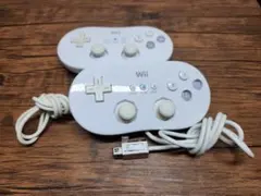 Wiiコントローラー　2個セット　任天堂　WiiU ①