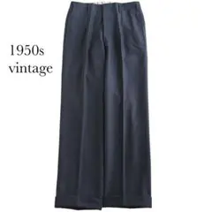 1950s 1tac gray slacks button fly vintag