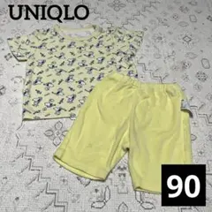 UNIQLO ユニクロ　スヌーピー 90 半袖　ベビーパジャマ　SNOOPY