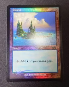 MTG 島 island USG アリーナ foil 1枚