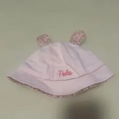 Polo Baby 花柄ピンクベビー帽子　44cm