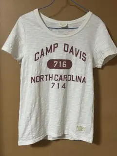 CAMP DAVIS 半袖 Tシャツ ホワイトのサムネイル