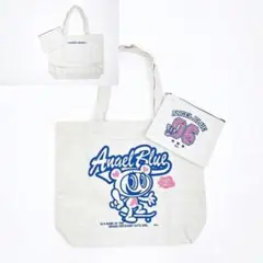 【新品未使用】エンジェルブルー トートバッグ＆ポーチセット ナカムラくん➁