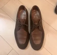 Alden スエード Vチップ ダークブラウンのサムネイル