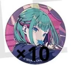 プロセカ 初音ミク レオニミク グリ缶 グリッター缶バッジ 50C 10点