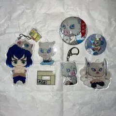 鬼滅の刃　伊之助グッズまとめ売り　6点セット