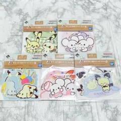 【J賞】ポケピース 一番くじ おさいほう道具ステッカーセット 5点