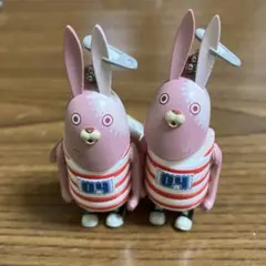 ウサビッチ　キレネンコ　キーホルダー　２個セット
