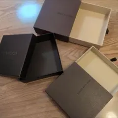GUCCI LOUIS VUITTON 空箱　ボックス 3個セット