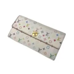 ルイヴィトン 美品 モノグラム マルチカラー ポルトフォイユ サラ 廃盤