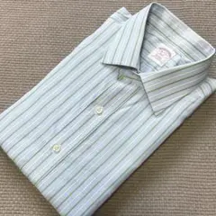 【美品】ブルックスブラザーズ ストライプシャツ 346 FIT