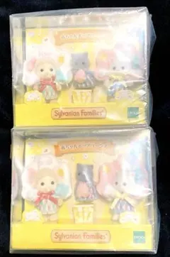- シルバニアファミリー 赤ちゃんポップコーンズ　2個　イオン限定 シルバニアファミリー シルバニアファミリー 赤ちゃん イオン限定 その他