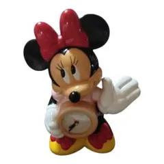 【レア】 ミニーマウス　目覚まし時計　置き時計　ミニー　ディズニー　ミッキー