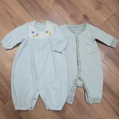 Miki House & baby gap ロンパース2点セット