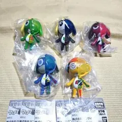 ② すきゃらとん ケロロ軍曹 全5種類コンプ ガチャ